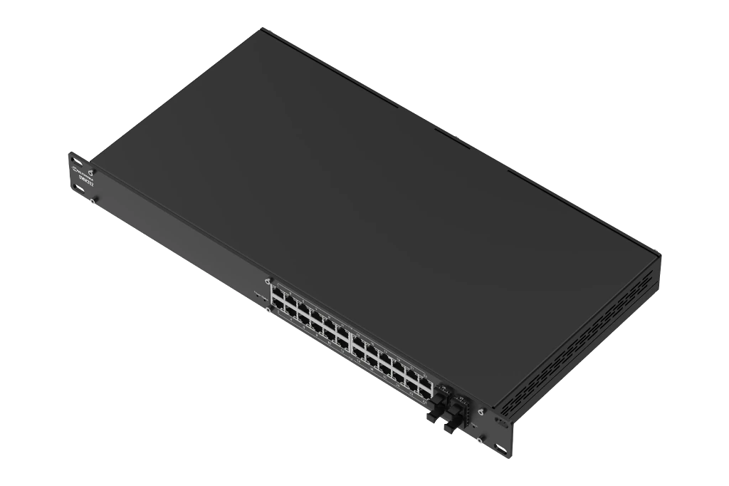 SWM282 Switch 24 Puertos Administrable PoE+ - Teltonika