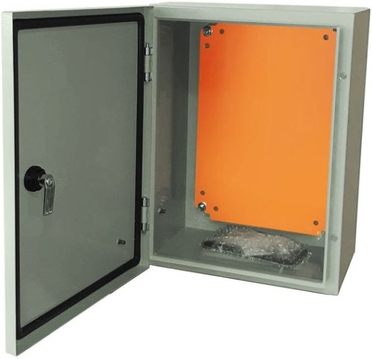 [CKE-GABM-1P-300-300-200] Gabinete Tablero Metálico 1 Puerta 300x300x200 - Cirkon Electric