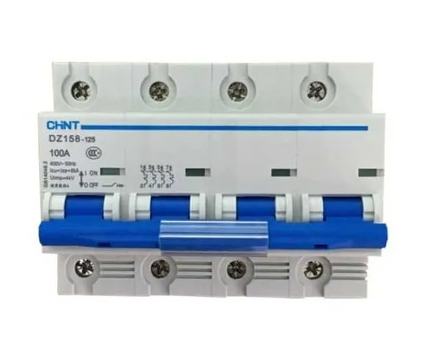 Interruptor termomagnetico MCCB 4p 125A,10kA - Chint - 070114125CH