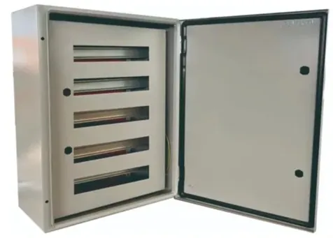 [CKE-GAB-CH-500-400-200] Gabinete Tablero Metálico con Chasis 500x400x200 Cirkon Electric