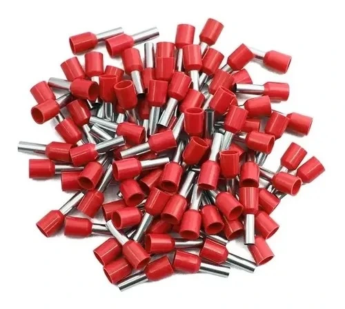 [CKE-E1010-RED] Ferrul Rojo 18 AWG - 1mm (100u) - Cirkon Electric