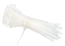 Amarras Plásticas Blancas 5x300mm (Bolsa 100u) - Cirkon Electric