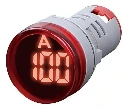 Luz Piloto LED con Indicación de Medida 22m Rojo Amperímetro - Cirkon Electric