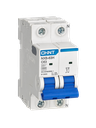 Interruptor NXB-63H 2Px20A 10kA curva D CHINT - 07033220CH