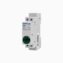 Piloto LED Modular Riel DIN Verde 230V AC/DC IP20 ND9-1 - Chint