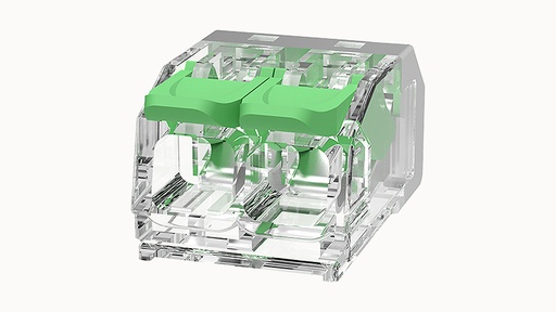 [Pack100-DGBSC-SG01/4-02P] Pack 100 unid Conector Rápido 2 Derivaciones - Degson