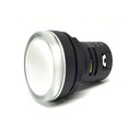 Luz Piloto LED Blanco 22mm 220VAC/DC ND16-22DS/4 - Chint - 2502034CH