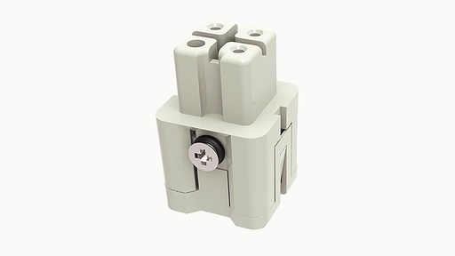 [DA-003-FS] Conector Industrial Cuadrado Hembra 3+PE