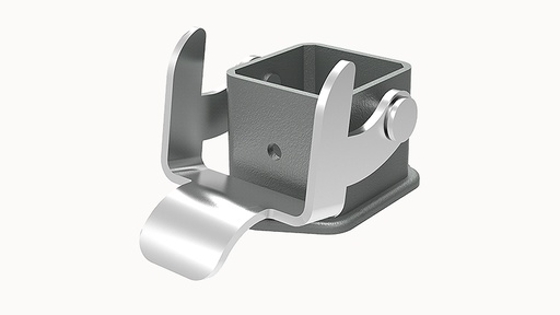 [D3A-BK-1L-PG13.5] Base Metálica Embutida para DA-003 - Degson - D3A-BK-1L-PG13.5