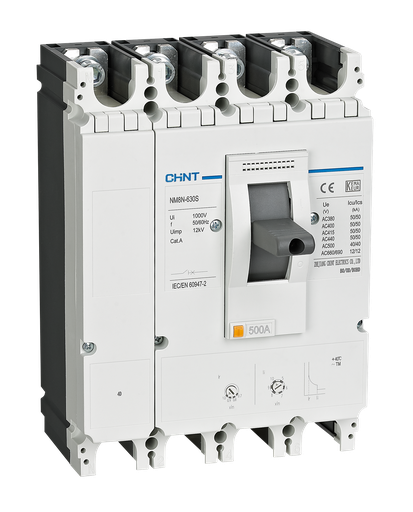 [070274060800CH] Interruptor Caja Moldeada 4Px800A Regulable Electrónico 0.4-1In 415V 70kA LSIG - CHINT - 070274060800CH