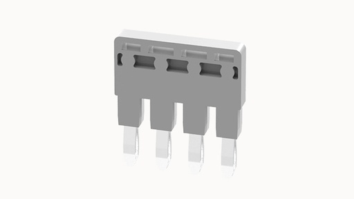 [DFB10-6.2-16-00A(H)] Puente de Borne 10 pines cortables para borne 4mm
