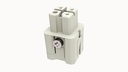 Conector Industrial Cuadrado Hembra 3+PE - Degson - DA-003-FS