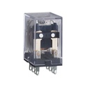 Minirele JZX, 24VAC, 2NC/NA, con indicador led - CHINT - 0533080122CH