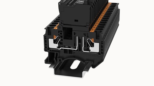 [DS4-HE-LD250-01P-13-00A(H)] Borne PortaFusible Push-In 4mm LED Indicador 250V - Degson - DS4-HE-LD250-01P-13-00A(H)