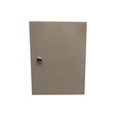 Gabinete Tablero Metálico 1 Puerta 500x400x200 - CIRKON - CKE-GABM-1P-500-400-200