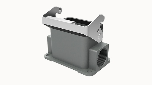 [D6B-SF-1L-PG16] Base Metálica Sobrepuesta en angulo para DE-006 - Degson - D6B-SF-1L-PG16