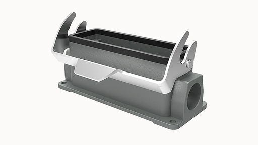 [D24B-SF-1L-PG21] Base Metálica Sobrepuesta en angulo para DE-024 - Degson - D24B-SF-1L-PG21