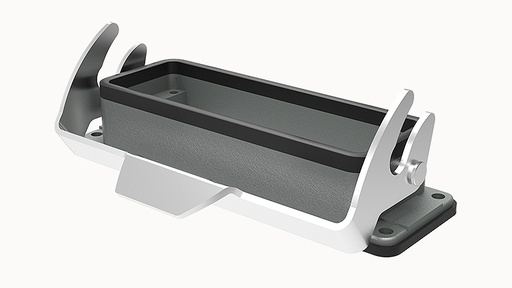 [D24B-BK-1L-PG21] Base Metálica Embutida para DA-024