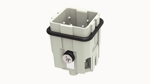 [DA-004-MS] Conector Industrial Cuadrado Macho 4+PE - Degson