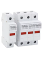 Porta fusible con indicador unipolar para fusibles 10x38 - Cirkon Electric