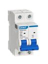 Interruptor NXB-63H 2Px20A 10kA curva C CHINT - 070202020CH