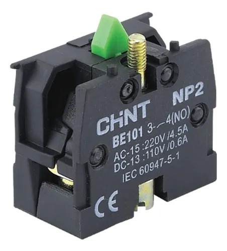 [2505001CH576841] Contacto Auxiliar, 1NO, NP2-BE101 - Chint - 2505001CH